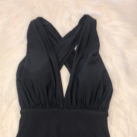 Anthropologie Allihop Zinnia Plunge One Piece Swim - Picture 5 of 8